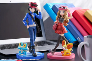 『ポケモンX・Y』並べて飾りたい「セレナ」「カルム」1/8スケールフィギュアが予約受付中！それぞれにフォッコ、ケロマツが付属 画像