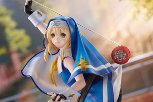 チラリと見える素肌が眩しい！『ギルティギア イグゼクス』シリーズから「ブリジット」が立体化―特徴的な青い服などバッチリ再現 画像