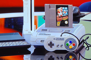 海外ニュース番組でレトロゲームを紹介！SNESが用意されるも…カセットはNESのもの 画像