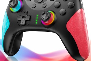 最大20時間使えるMatipのスイッチ用ワイヤレスコントローラーが2,499円！振動＆ジャイロ対応の多機能モデル 画像
