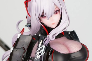 タイツに包まれたムチムチ美脚！『勝利の女神：NIKKE』より「紅蓮：ブラックシャドウ」が圧倒的クオリティでフィギュア化 画像