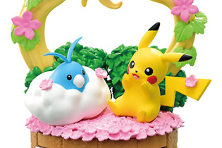 ピカチュウ＆チルットたちに癒される…『ポケモン』フィギュアに、森の中で過ごす全6種が仲間入り 画像