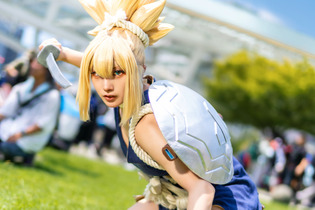 【コスプレ】「Dr.STONE」コハクがクオリティー高すぎるだろ！スタイル抜群の美女レイヤーが野性味あふれるポーズで魅せる【写真8枚】 画像