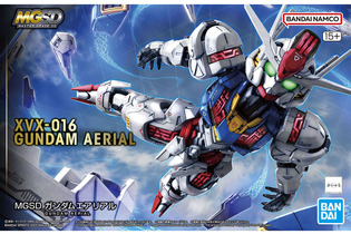 ガンプラ「MGSD ガンダムエアリアル」パッケージイラスト公開！パーメットスコア・シックスやビットステイヴ展開状態を演出 画像
