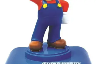 マリオとヨッシーの目覚まし時計！サウンドエフェクト付きの「SUPER MARIO フィギュア目覚まし時計」が2025年12月発売 画像