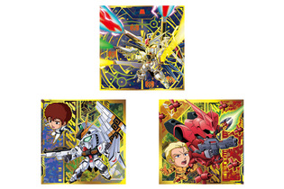 「逆襲のシャア」から「ジークアクス」まで全36種！にふぉるめ「 機動戦士ガンダム 」シールウエハース第4弾発売、テーマは“自由を求める宇宙での戦闘” 画像