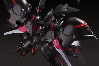 「機動戦艦ナデシコ」より漆黒の機体「ブラックサレナ」プラモが再販！差し替えなしで「エステバリス」の内蔵ギミックまで再現された豪華仕様 画像