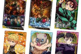 炭治郎の主人公組、胡蝶しのぶら柱、猗窩座たち鬼陣営に分かれた3パッケージがクール！「鬼滅の刃ウエハース10」9月22日発売決定 画像