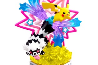 ピカチュウ＆ガラルジグザグマや、ミュウたちをビビッドな世界観で立体化！『ポケモン』“ネオンパーティー”インテリアフィギュア全6種 画像