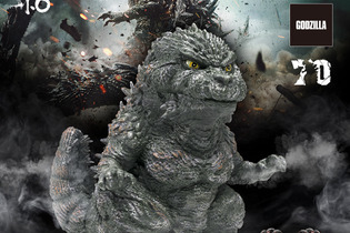映画「ゴジラ-1.0」より「ゴジラ(2023)」がデフォルメフィギュア化！劇中ポスターと“銀座上陸”をイメージした2種のカラーリングでプライズ展開 画像