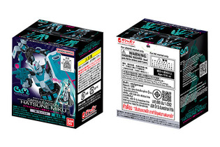 1,500円ガシャポンに「機動戦士ガンダム」×「初音ミク」が仲間入り!ガンダム、シャア専用ザクのカラー違い全4種 画像