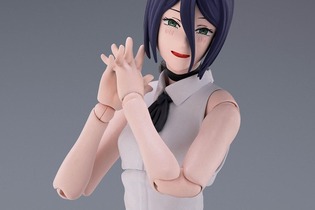 劇場版「チェンソーマン レゼ篇」より「レゼ」「ボム」がそれぞれ可動フィギュア化―頬を染めた可愛い姿と激しいアクションどちらも再現可能 画像