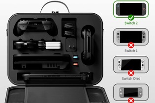 ドックやJoy-Conも丸ごと収納!AriKroii Switch 2ケースが便利すぎる 画像