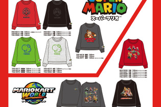 「マリオ」の新作アパレルが、しまむらから9月23日発売！ベビー/キッズが中心、一部メンズ向けも 画像