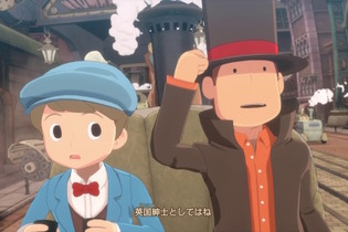 『レイトン教授と蒸気の新世界』2026年に発売延期…レイトンとルークの再会を描く最新映像も公開 画像