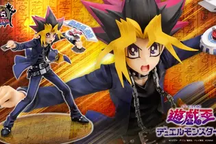 並べて飾ると熱すぎる！アニメ「遊戯王」より「武藤遊戯」と「闇遊戯」フィギュアが予約受付中ーコトブキヤ特典は「封印の黄金櫃」「クリボー」 画像