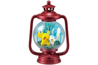 ピカチュウ＆パチリスの頬ずりが可愛い！『ポケモン』ランタン風のジオラマフィギュアに、ランターンやヒトカゲ含む全6種 画像