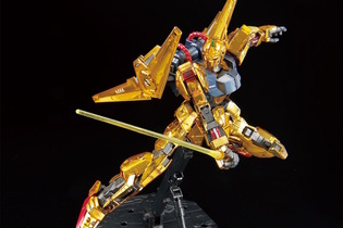 黄金色の装甲がより眩しく！MGガンプラ「百式 Ver.2.0」がメカニカルコアメッキとなって新登場 画像
