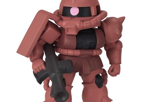 シャア専用ザクIIが率いるザク部隊！「機動戦士ガンダム」ガシャポンフィギュア「ならぶんです。」全5種が、オンラインにて展開 画像