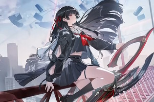 セーラー服に黒髪ロングな日本風美少女！『鳴潮』新キャラ「千咲」がいよいよ実装―武器は剣にも見える巨大なハサミ 画像