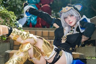 【コスプレ】挑発的な猫っぽいポージングにドキッ！『崩スタ』サフェルの振り向きポーズは“全人類ねこ化”したくなる可愛らしさ【写真11枚】 画像