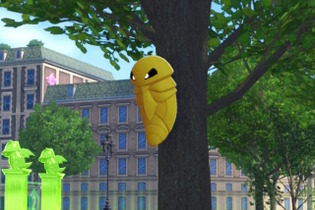 『ポケモンレジェンズZ-A』では虫ポケモンたちが“密集”する―木に群がるコクーン、壁に張りつくイトマルたちにゾクリ 画像