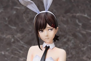 華奢な足元の布製網タイツがリアル…！「チェンソーマン」新米デビルハンター「コベニ」がバニースタイルで1/4スケールフィギュア化 画像