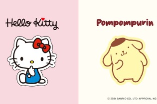 GUから「ハローキティ＆ポムポムプリン」のコラボコレクション登場！スウェットやふわふわな“なりきり”ルームウェアが可愛い 画像