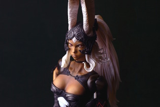 『FF12』“フラン”のフィギュアが美しい…！見惚れる褐色肌に、お腹がうっすら透けるシースルー前掛けも完璧な再現度 画像