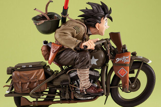 特殊装備のバイクで疾走する「孫悟空」！「ドラゴンボール」印象的なイラストを元に、各部ディテールを徹底再現 画像