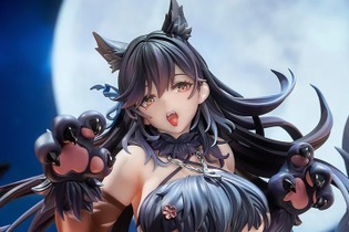 狼の如き衣装がセクシーかつ刺激的すぎる…！『アズレン』愛宕の着せ替え「月夜のお姉さん狼」がフィギュア化 画像