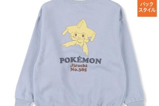 「ポケモン」アパレルが本日11月12日15時よりしまむらオンラインにて予約開始！ジラーチやブラッキーデザインのトレーナーなど全13商品 画像