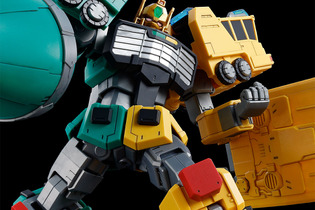 勇者王ガオガイガーより「撃龍神」がHGプラモ化！風龍・雷龍はロボットからビークルモードにも変形可能 画像