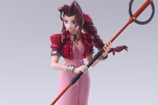 『FF7』エアリスを“原点の懐かしい姿”で再現！可動フィギュア「BRING ARTS ミスリルロッドVer.」予約開始 画像