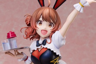 『学マス』公式描き下ろしバニー衣装の「花海佑芽」が1/4スケールフィギュア化！実布製の網タイツがリアルな存在感を演出 画像