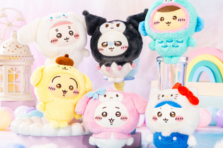 「ちいかわ×サンリオキャラクターズ」コラボグッズがむちゃカワ！“スーパーマーケット”風アイテムほか、ハローキティを着たハチワレなども 画像