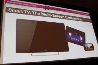 【GDC2011】グーグルが語るスマートTVにおけるゲーム 画像