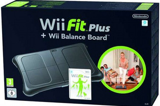 任天堂、日本でも『Wii Fit Plus』にバランスWiiボード(クロ)を同梱して発売 画像