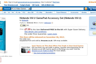 任天堂、Wii Uゲームパッド保護フィルム＆タッチペンセット販売 ― 海外では既に予約開始 画像