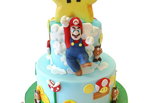 これは羨ましすぎる！任天堂が人気司会者にマリオケーキをプレゼント 画像