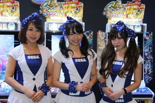 【JAEPO 2014】会場を彩るコンパニオンのお姉さまをチェック「やっぱりゲーセンは、楽しい！」 画像