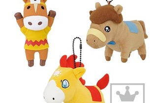 『ソリティ馬』に登場したキュートな馬たちが、カバンに付けられる可愛いぬいぐるみに 画像