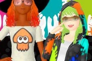 『GIRLS MODE 3』で『スプラトゥーン』コラボアイテムが28日より配信、Tシャツ・パーカー・ニットなど 画像