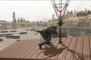 全ボス必見！『MGS V: TPP』の噂検証映像…コンテナフルトンと一緒に帰還することは可能？ 画像