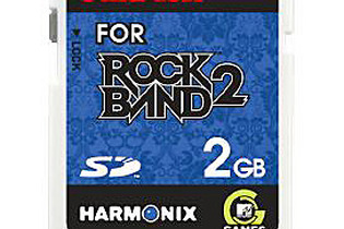 サンディスク、『ロックバンド2』ブランドのWii向けSDカードを発売 画像