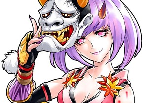 『一血卍傑』新キャラ「ハンニャ(CV:深川芹亜)」「ゴエモン(CV:高橋直純)」発表 画像