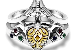 『ゼルダの伝説』ハイラルの盾＆マスターソードが婚約指輪に！ステキなカスタムリングでのプロポーズは… 画像