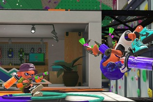 『スプラトゥーン2』新ステージ「フジツボスポーツクラブ」発表、トレーニングジムでもインクだらけのバトル！ 画像