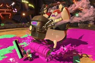 『スプラトゥーン2』一輪車に乗った奇妙なタコは「タコツボザムライ」と判明、趣味はツーリング 画像