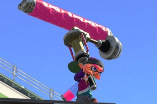 『スプラトゥーン2』ダイナモローラーも縦振りが可能！サブウェポン「トラップ」はふたつ置けるように 画像